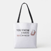 Je weet dat ik geen Chingu Canvas tas heb. (Achterkant)
