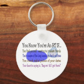 JE WEET DAT JE EEN RT BENT ALS.. SLEUTELHANGER (Voorkant)