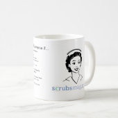 Je weet dat je een verpleegster bent voor thuiszor koffiemok (Voorkant rechts)