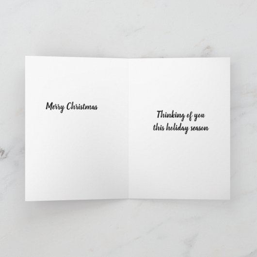 JE WEET DAT JE OVER CHRISTMAS BENT KAART (Binnen)