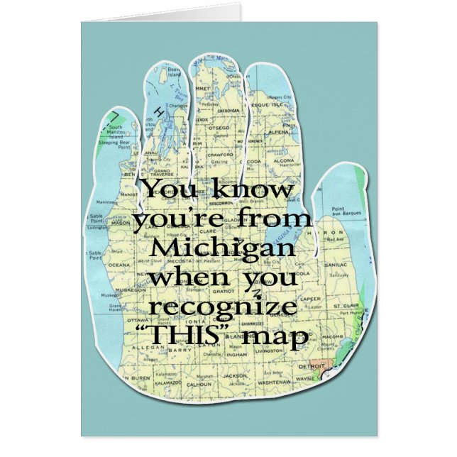 Je weet dat je van Michigan bent als (Voorkant)