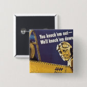 Je weet het wel. vierkante button 5,1 cm (Voorkant /achterkant)