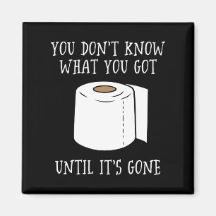 Je weet niet wat je hebt tot het weg is. magneet