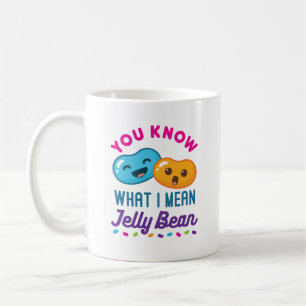Je weet wat ik bedoel Jelly Bean Kawaii Snoep Koffiemok