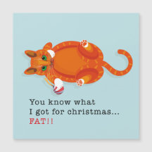 Je weet wat ik voor Kerstmis heb... FAT!