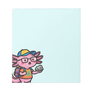 Je weet zeker axolotl vragen Grappige Sarcastische Notitieblok