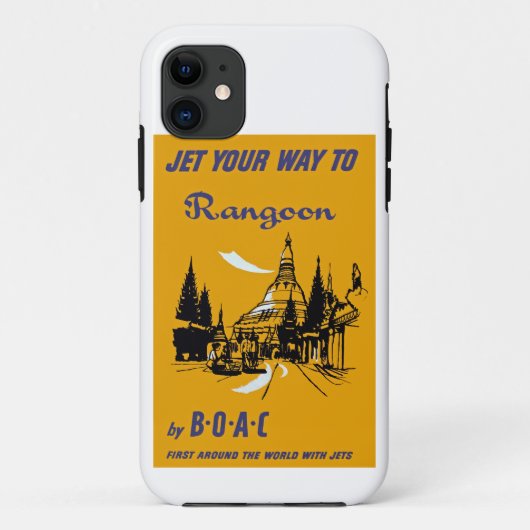 Je weg naar Rangoon Case-Mate iPhone Case (Achterkant)