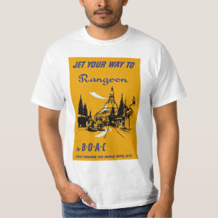 Je weg naar Rangoon T-shirt