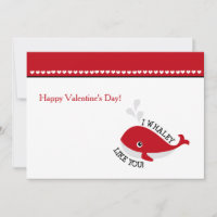 Je Whaley aime ta carte de Saint Valentin