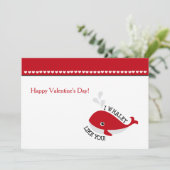 Je Whaley aime ta carte de Saint Valentin (Debout devant)