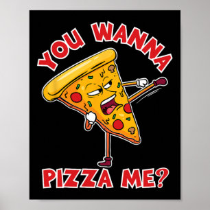 Je Wil Een Pizza Van Mij Ninja Karate Sahbumnim Ju Poster