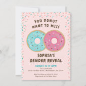 Je wilt de uitnodiging voor genderonthulling niet  (Voorkant)