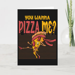Je wilt een pizza mij Karate vechtstijl Mma Taekw Kaart