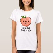 Je wilt me een grappige fruitpun laten zien. t-shirt (Voorkant)