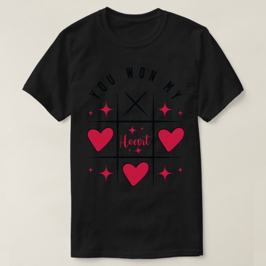 Je wilt mijn hart t-shirt (Design voorkant)