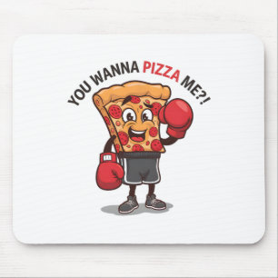Je wilt pizza van mij grappige gym workout boksen muismat