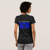 Je wilt Senior T-Shirt (Achterkant volledig)