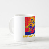 Je wilt Sumo Premium Koffiemok (Voorkant links)