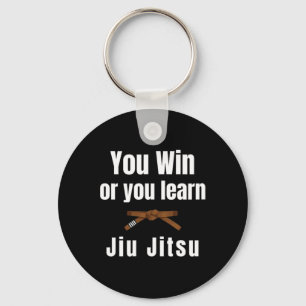 Je wint of je leert Jiujitsu Judo Karate Boksen K Sleutelhanger