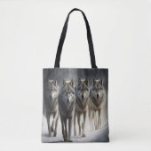 Je Wolf Pack Tote Draagtas (Voorkant)
