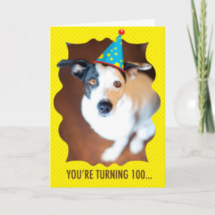 Je wordt 100ste verjaardag Kaart