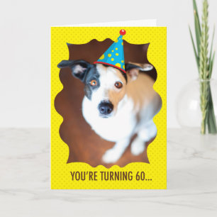 Je wordt 60ste verjaardag Kaart