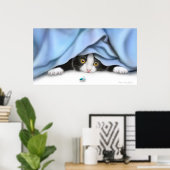 Je wordt een minuscat-printer poster (Thuiskantoor)