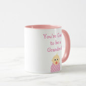 Je wordt een oma koffie-mok mok (Voorkant rechts)