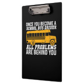 Je wordt een schoolbuschauffeur klembord (Links)