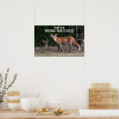 Je wordt gevolgd poster (Keuken)