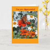 Je wordt gewaardeerd kaart (Gele Bloem)