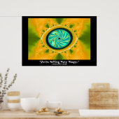 "Je wordt heel slaperig..." poster (Keuken)