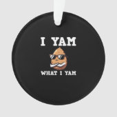 Je Yam Ce Que Je Yam Humour V-Neck (devant)