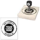Je zakelijke Logo aangepaste creditering Rubberstempel (Gestempeld)