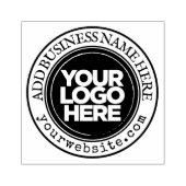 Je zakelijke Logo Rubberstempel (Afrduk)