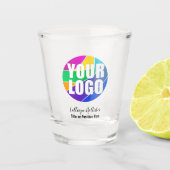 Je zakelijke Logo voor speciale acties weggeven Shot Glas (Voorkant)