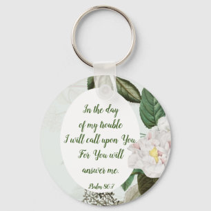 Je zal Inspirerend Citaat Beantwoorden Sleutelhanger