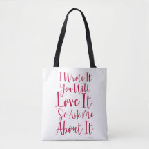Je zal van deze boekauteur Slogan houden