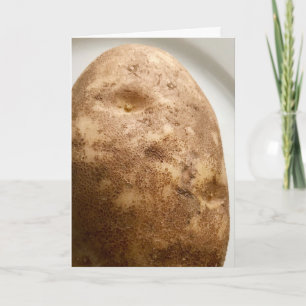 Je zegt aardappel Wenskaart Kaart