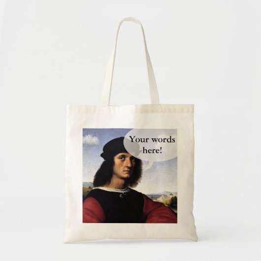 Je zegt het tas (Voorkant)