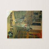 Je zei: Ga zitten!!!! Legpuzzel (Horizontaal)