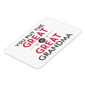 Je zet de Grote in Grote Oma Magneet (Linkerzijde)