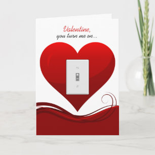 Je zet me op Valentijnsdag Wenskaart Feestdagen Kaart