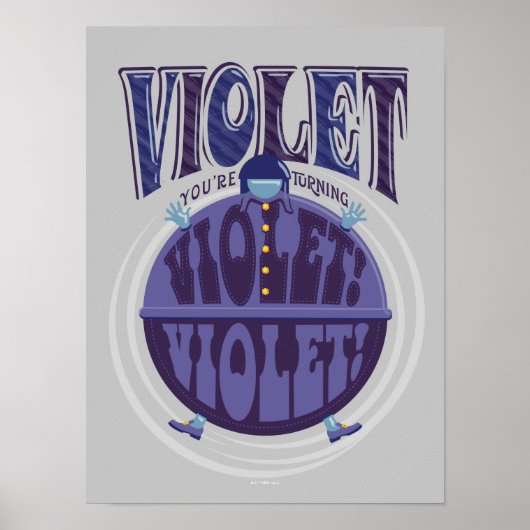 Je zet Violet aan, Violet! Poster (Voorkant)