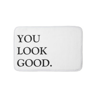 je ziet er goed uit in badmat