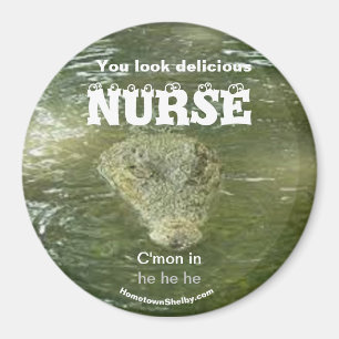 Je ziet er heerlijk uit NURSE fun magneet