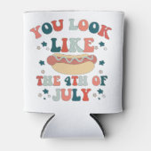 Je ziet er uit als het hete doekje van 4 juli blikjeskoeler (Voorkant)