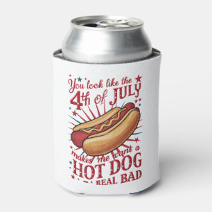 Je ziet eruit als 4 juli, maakt me een hete hond w blikjeskoeler