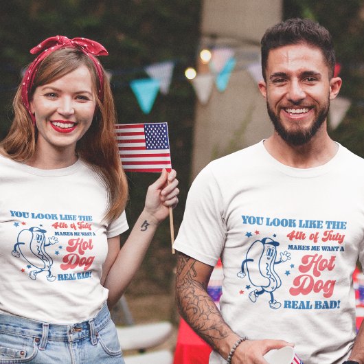 Je ziet eruit als op 4 juli t-shirt