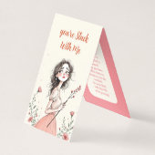 Je Zit Aan Me Vast Kaart (Voorkant)